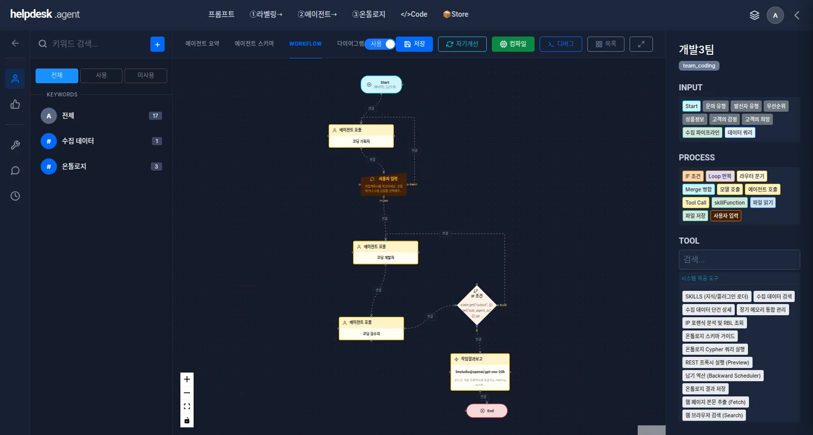 Agent builder